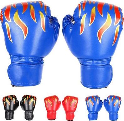Kinder Kickboxhandschuhe 6oz - mit Klettverschluss