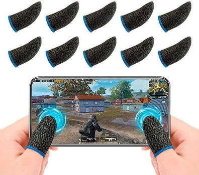 Gaming Fingerhülsen 10er Pack - für PUBG Android & iOS