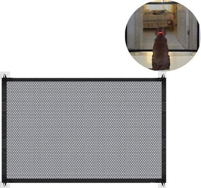 Türschutzgitter ausziehbar 72x110cm - für Treppe & Hund