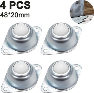 Kugelrollen Möbelrollen 4 Stück - Nylon Transferrollen