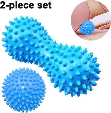 Massagebälle Set Erdnuss & Igelball - Triggerpunkt Massage