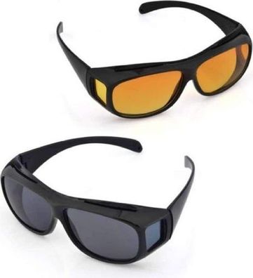 Nachtsichtbrille Autofahrer 2er Pack - für Brillenträger