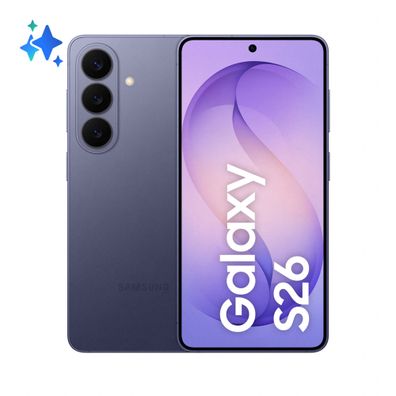 Galaxy S26 512GB, Handy Cobalt Violet, Android, 12 GB