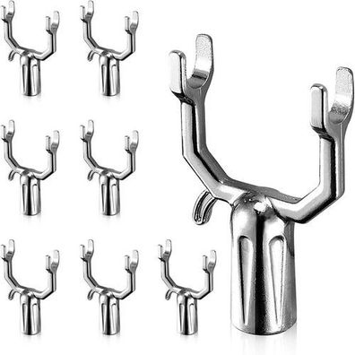 Baumstützen Metall 8 Stück - Astklammern für Obstbäume
