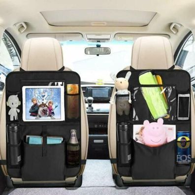 Auto Rücksitz Organizer 2er Set - Schutz für Kinder
