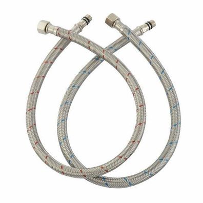Anschlussschlauch flexibel G3/8 x M10 - 2 Stück Druckschlauch