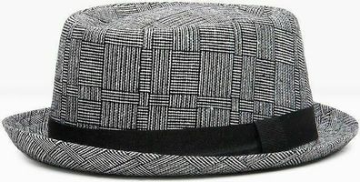 Pork Pie Hut Vintage Grau - Unisex Freizeithut