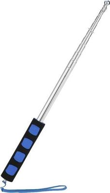 Flaggenmast Edelstahl Aluminium 2m - Teleskop höhenverstellbar