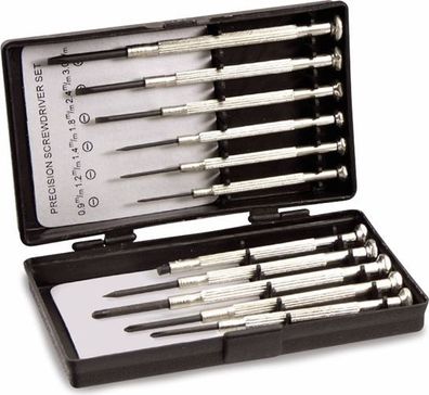 Feinmechaniker Schraubendreherset 11-teilig - Uhrmacher