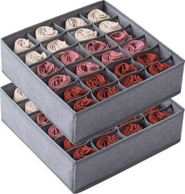 Schubladen Organizer 24 Zellen - für Socken & Unterwäsche