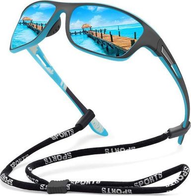 Sport-Sonnenbrille polarisiert - UV-Schutz für Auto & Rad