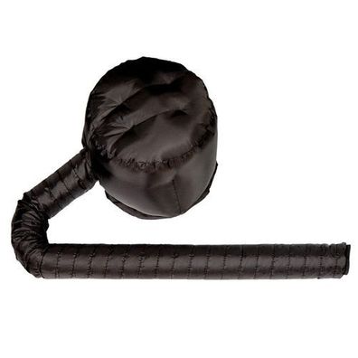 Haartrockner-Aufsatz Haube XL - verstellbar Schwarz