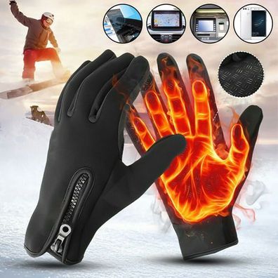 Winterhandschuhe Touchscreen Gr. S - warm winddicht