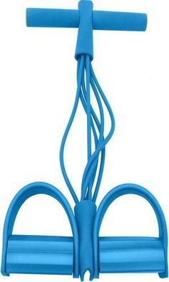 Widerstandsband Sit-Up Pedal 6-Rohr - Yoga Fitness Trainer