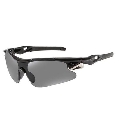 Fahrradbrille polarisiert UV-Schutz - ultraleicht Grau