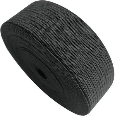 Gummiband 5m 40mm breit Schwarz - für DIY & Kleidung