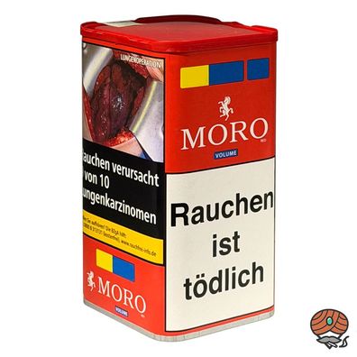 Moro Red/Rot Volumentabak / Zigarettentabak / Stopftabak 80g Dose