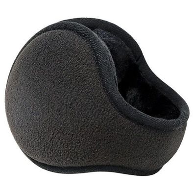 Ohrenwärmer Fleece klassisch Schwarz - Winter Unisex