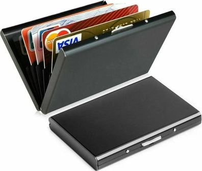Kartenhalter Metall RFID-Schutz - Kreditkartenetui