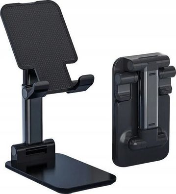 Tablet-Handy-Ständer faltbar 4-13 Zoll - Schwarz