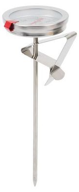 Frittierthermometer Edelstahl - für Öl mit 5cm Zifferblatt