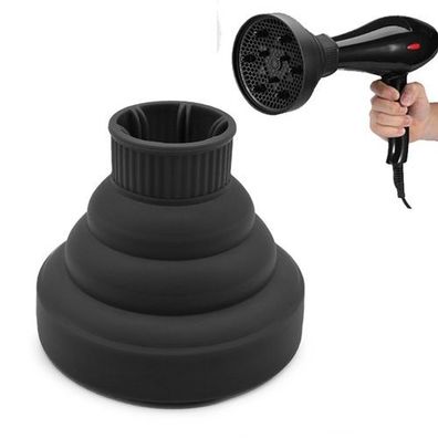 Haartrockner Diffusor Silikon faltbar - Reise tragbar