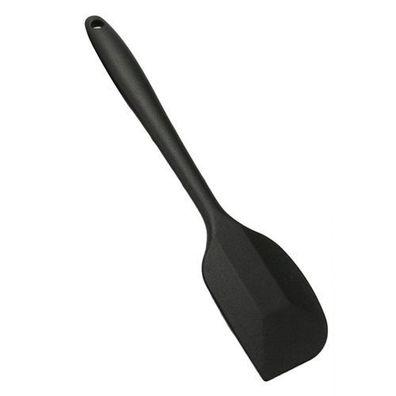 Silikonspatel flexibel Schwarz - für Kuchen & Creme