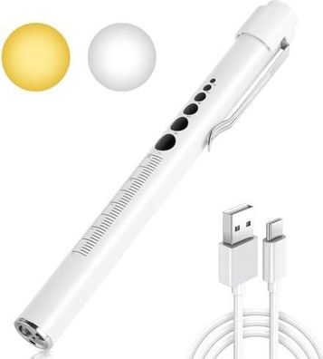 Pupillenleuchte Diagnostik USB aufladbar - für Pflege & Ärzte