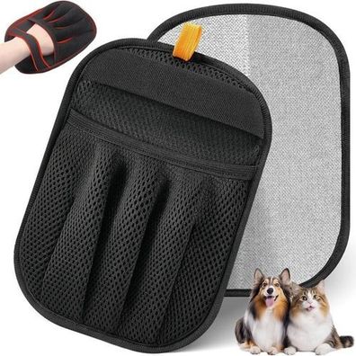 Tierhaarentferner Handschuh 2 Stück - Fünf-Finger-Design