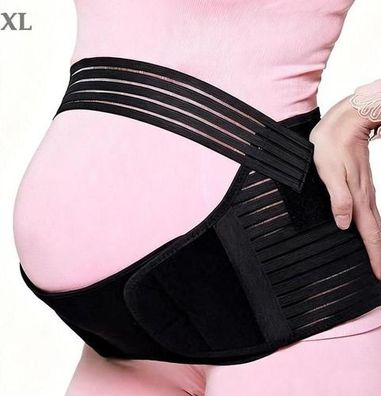 Schwangerschaftsgürtel Gr. XL - 360° Stützgurt verstellbar
