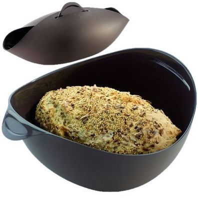 Brotbackform Silikon 2 Stück - Kastenform 30x20x11,5cm