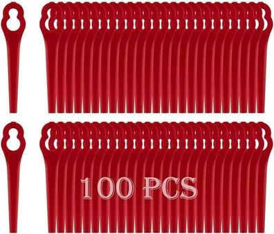 Ersatzmesser 100 Stück - für Einhell Rasentrimmer