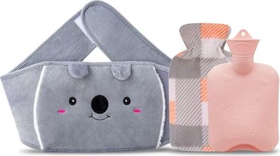 Wärmflaschengürtel Koala Pink - für Rücken & Taille