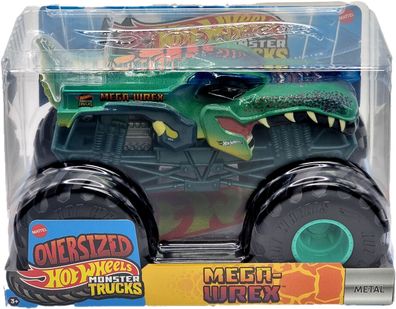 Mattel Hot Wheels Großes Auto / cars 1:24 Monster Trucks Mega-Wrex