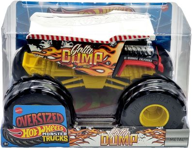 Mattel Hot Wheels Großes Auto / cars 1:24 Monster Trucks Gotta Dump