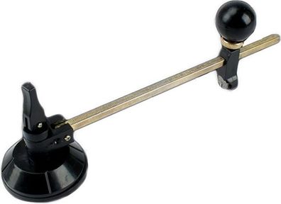Kreis-Glasschneider verstellbar 6-40cm - mit Saugnapf