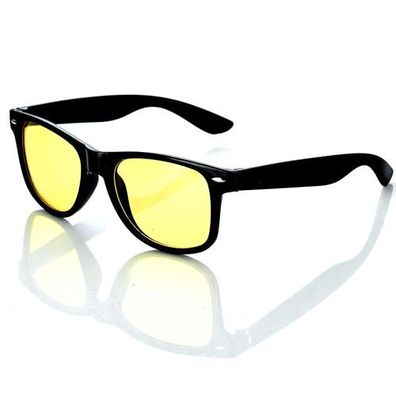 Nachtsichtbrille Retro-Look - Kontrastbrille für Autofahrer