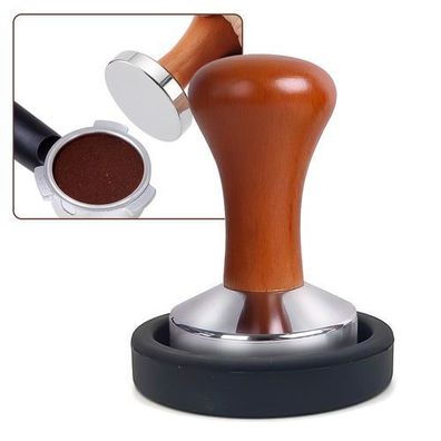 Kaffee Tamper Set 51mm - inklusive Tampermatte