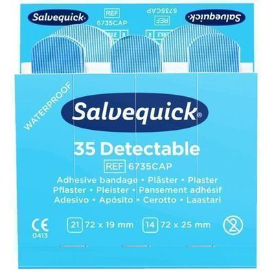 Salvequick® Detectable Pflaster REF51030127