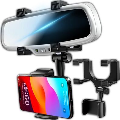 Handyhalterung Auto Rückspiegel - universal drehbar