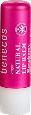 3x benecos benecos Natural Lip Balm Himbeere 4,7g