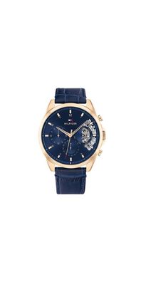 Tommy Hilfiger Baker Multifunktionsuhr Blau 1710451