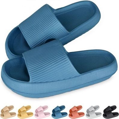 Hausschuhe Damen Cloud Slides Gr. 42/43 - Sommer bequem