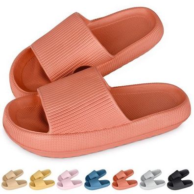 Hausschuhe Damen Cloud Slides Gr. 38/39 - Sommer bequem