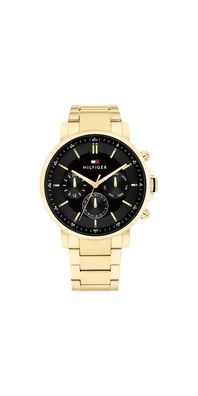 Tommy Hilfiger Tyson Multifunktionsuhr Schwarz Gold 1710589