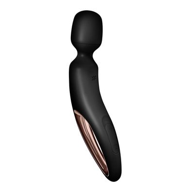 Satisfyer - Wand Erland Vibrationsmassagegerät Schwarz