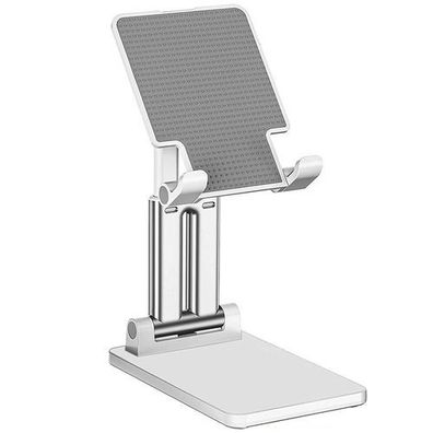 Tablet Ständer verstellbar Weiß - universal Halterung