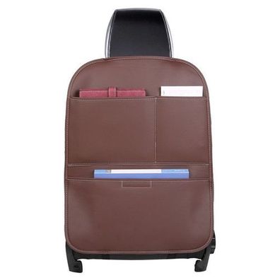 Autositz Organizer Braun - Sitzschutz mit Stauraum