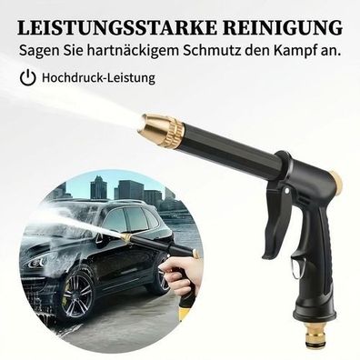 Hochdruck-Reinigungspistole Garten & Auto - verstellbar