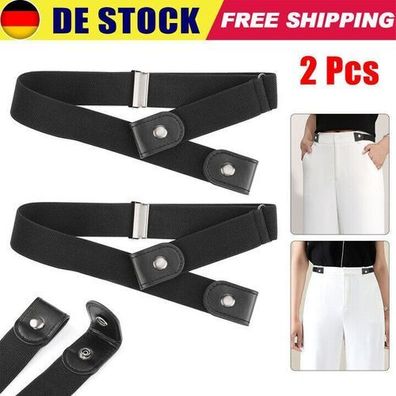 Stretchgürtel ohne Schnalle 2 Stück - bis 120cm elastisch